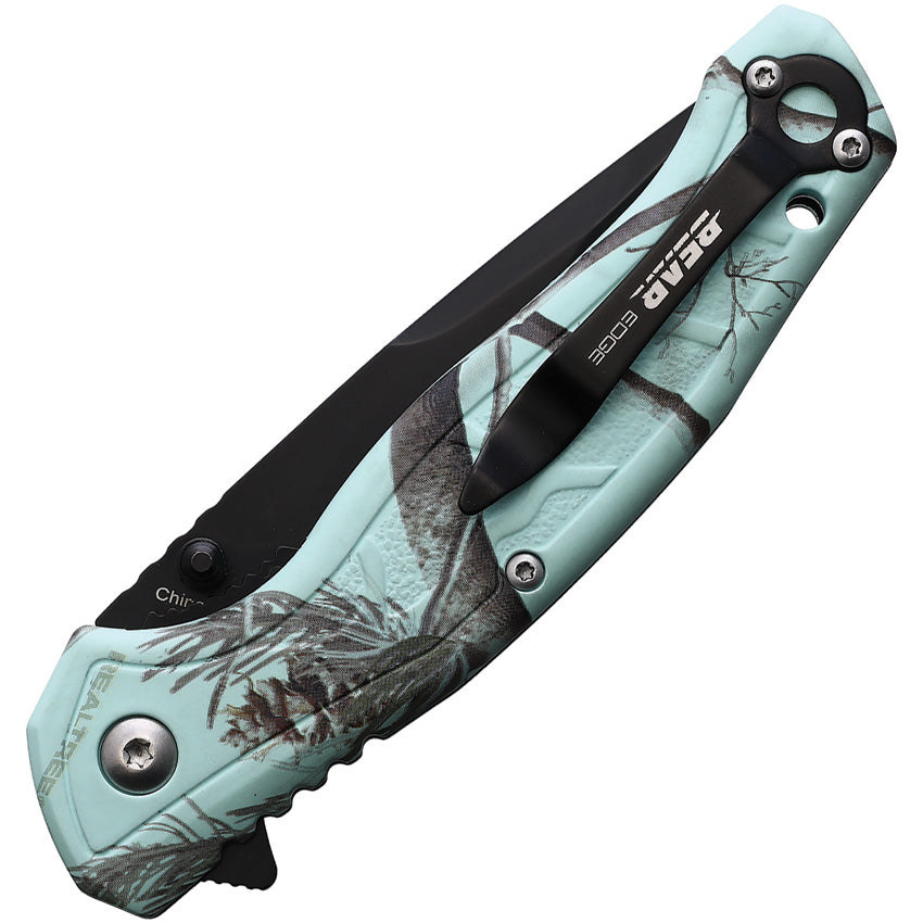 Bear Edge Brisk 2.0 Linerlock A/O Realtree Stainless Folding Pocket Kn ...