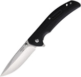 Bear & Son Sideliner Linerlock Black Smooth Folding Pocket Knife 778