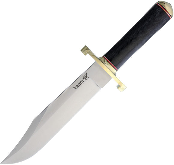 Blackjack Model 129 Black Tapered Micarta A2 Tool Steel Fixed Bowie 129MBCT