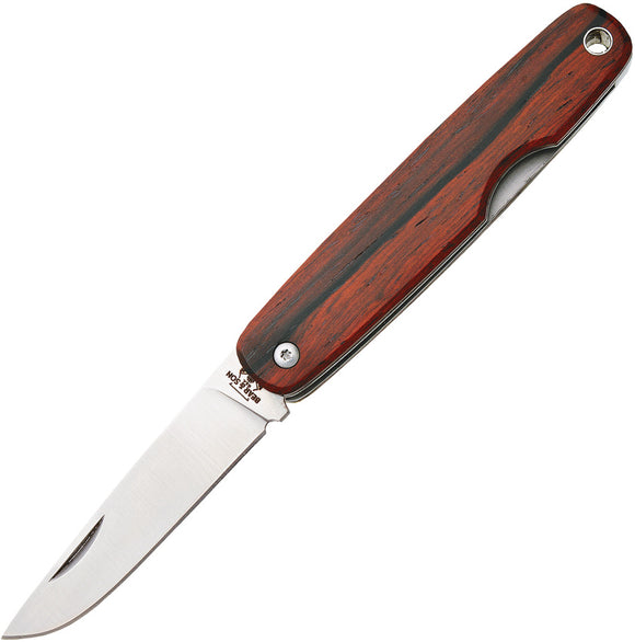 Bear & Son Cocobolo Wood Folding High Carbon Stainless Pen Pocket Knife CB79