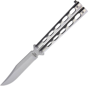 Bear & Son Butterfly Stainless Steel Balisong Knife s14