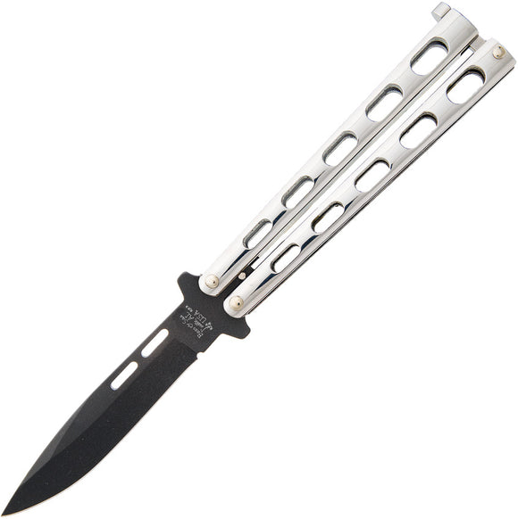 Bear & Son Butterfly Stainless Steel Balisong Knife s15