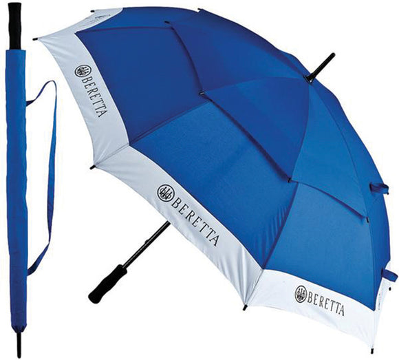 Beretta Blue/White Competition Umbrella w/ Carrying Case 16916