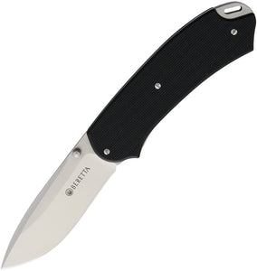 Beretta Birdland Tactical Linerlock Black G10 Stainless Folding Knife 396G10N