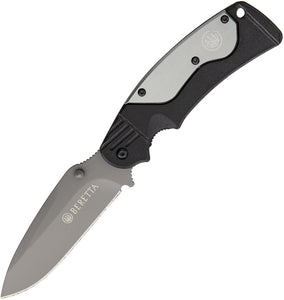 Beretta Nano Tactical Black G10 Titanium 440C Stainless Folding Knife 73449