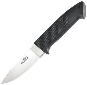 Beretta Loveless Skinner Black Handle Stainless Fixed Knife w/ Belt Sheath 79495