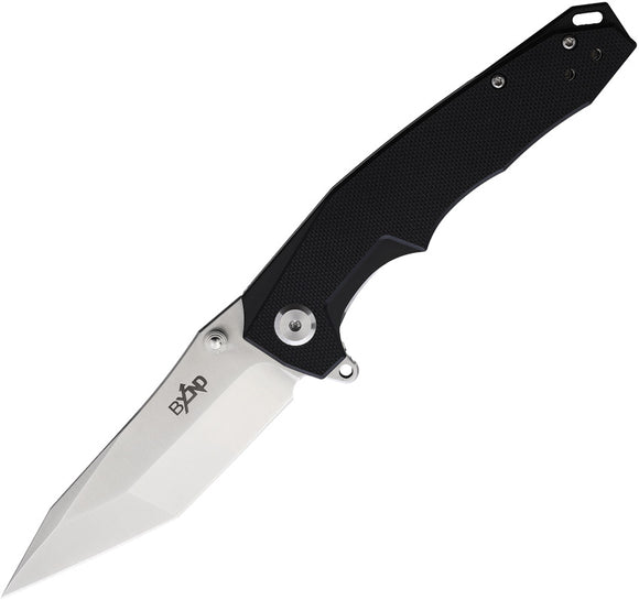 Beyond EDC Dash Linerlock Black G10 Folding D2 Steel Pocket Knife 2203BK