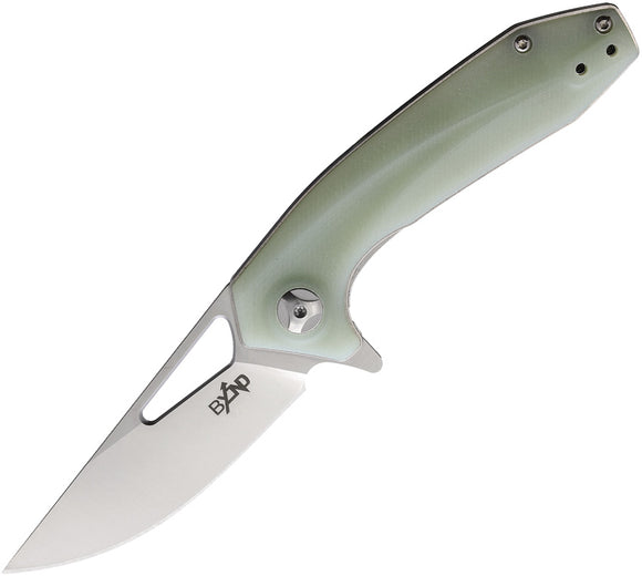 Beyond EDC Sirocco Linerlock Jade G10 Folding D2 Steel Pocket Knife 2204NA