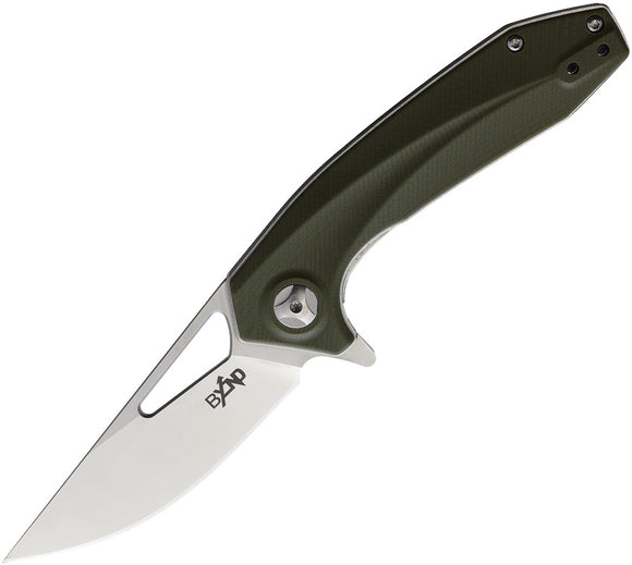Beyond EDC Sirocco Linerlock OD Green G10 Folding D2 Steel Pocket Knife 2204OD