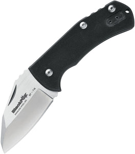 Black Fox Hidhug Pocket Knife Slip Joint Black G10 Folding 440 Stainless 714