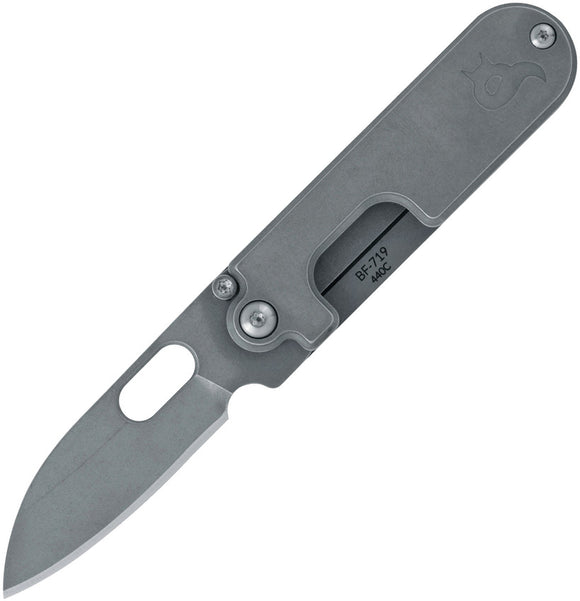 Black Fox Bean Gen 2 Folding 440C Stainless Sheepsfoot Pocket Knife 719