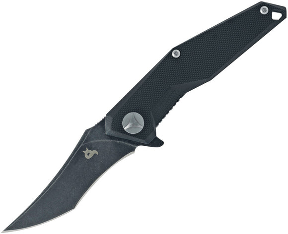 Black Fox Kravi Linerlock G10 Folding 440C Stainless Stonewash Pocket Knife 729