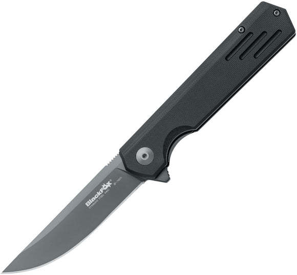 Black Fox Revolver Linerlock Black Folding Knife 740ti