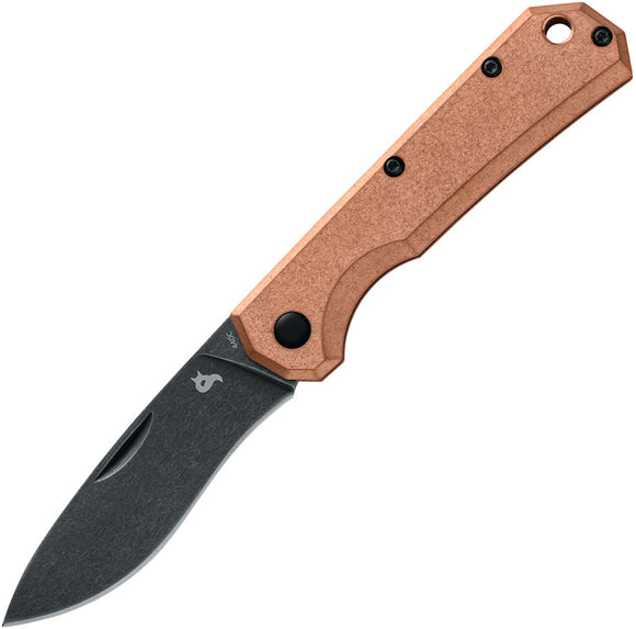Black Fox Ciol Slip Joint Copper Folding 440 Stainless Pocket Knife 748CR
