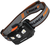 BlackFire Rechargeable 400 Grey & Orange Water Resistant Headlamp BBM6048