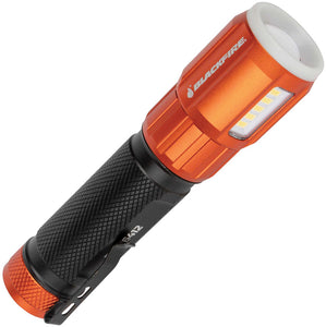 BlackFire Lantern Orange Aluminum 5.5" Water Resistant Flashlight BBM6412