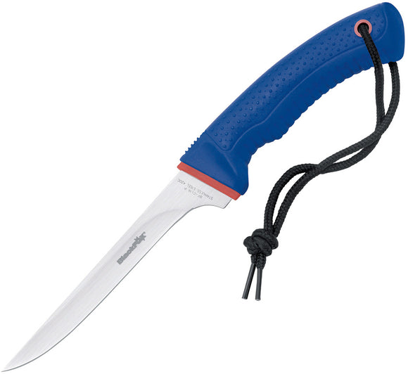 Black Fox Blue 420C Stainless Fixed Blade Fillet Knife w/ Belt Sheath CL16P