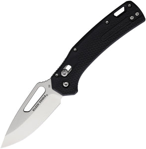 BlackFire Pivot Lock Black Smooth GFN Folding D2 Steel Pocket Knife 000BKB