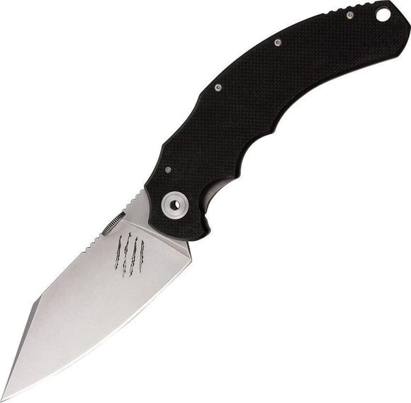 Bastinelli Big Dragotac D2 Tool Black G10 Folding Pocket Knife by Lion Steel