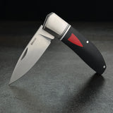 Begg Knives Black Widow Slip Joint Black & Red G10 & Stainless Folding 14C28N Knife 040