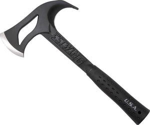 Estwing Hunters Guthook Large Game Dress Blade Axe BLK Handle