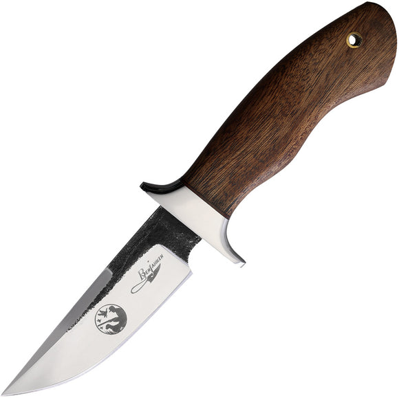 BenJahmin Knives Brute De Forge Hunting Wood Stainless Fixed Blade Knife 032