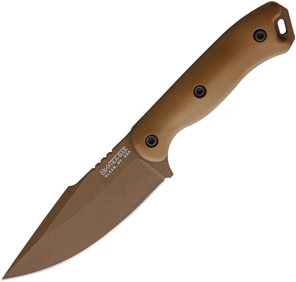 Ka-Bar Becker BK18 Harpoon Brown 1095 Cro-Van Carbon Steel Fixed Blade Knife R18