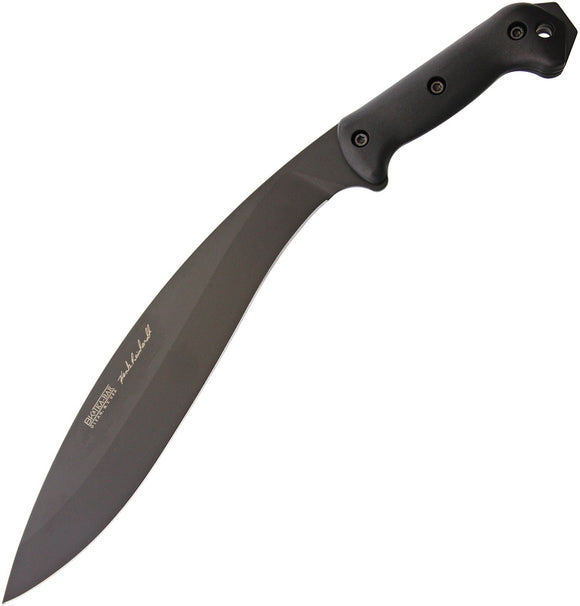 Becker Black Reinhardt Kukri 1095 Carbon Steel Fixed Blade Knife w/ Sheath R21