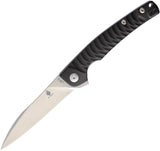 KIZER Splinter Linerlock Sculpted Black G10 Folding Pocket Knife VG-10 - V3457A1