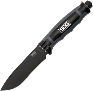 SOG BladeLight Tactical Black & Gray Handle Stainless Fixed Blade Knife