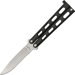Benchmark 7.5"Black Balisong Butterfly knife 007