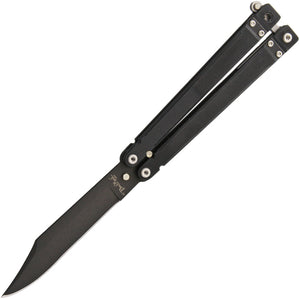 Benchmark Butterfly Black G10 Handle Balisong Knife 200b4b