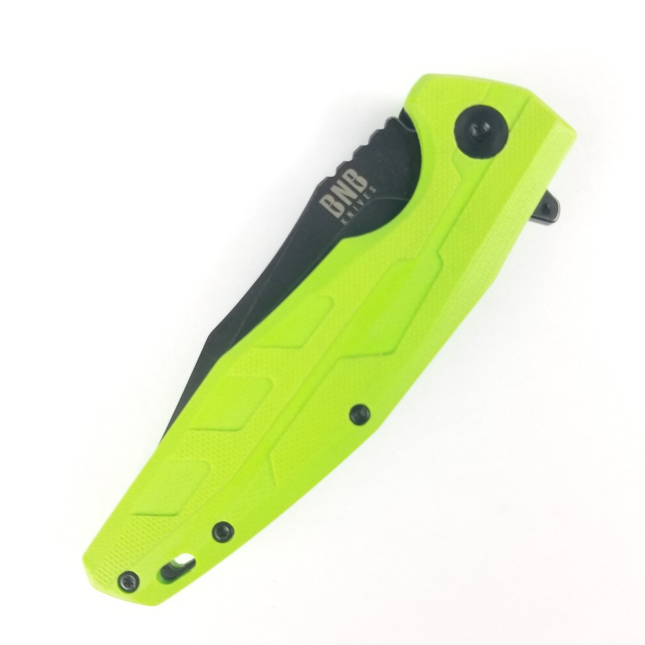 BucknBear Chameleon Pocket Knife Linerlock Green G10 Folding D2 Blade –  Atlantic Knife Company