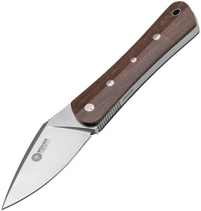Boker 7.5" Arbolito Farkas Nomad Guayacan Wood Handle Fixed Blade Knife 02BA372