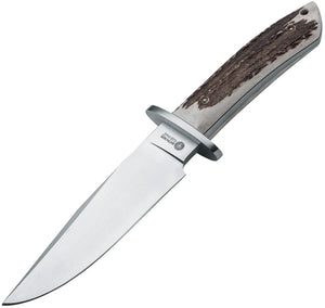 Boker 11.5" Arbolito Esculta Stag Handle Bohler N695 Fixed Blade Knife 02BA593H