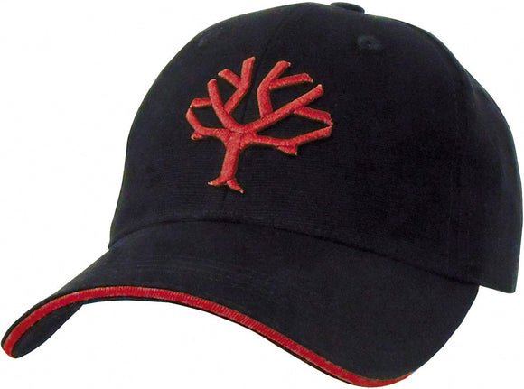 Boker Red & Black Tree Brand Logo Men's Baseball Style Cap BO09BO102