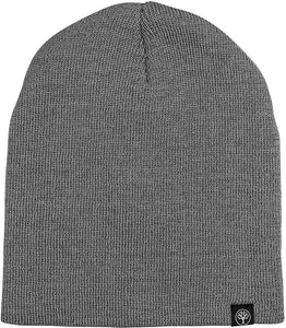 Boker Logo Gray Elastic Beanie Cap 09BO178