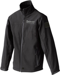 Boker Softshell Black Men's Microfleece Liner Large Coat Jacket 09BO522
