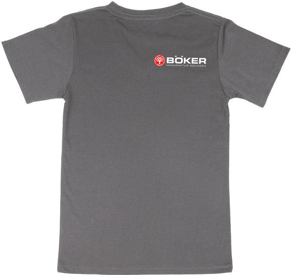 Boker Logo  Gray T Shirt Cotton XX-Large XXL 09sh005