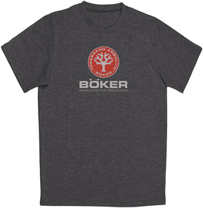 Boker Tree Brand 150th Anniversary Logo Gray Short Sleeve XL T-Shirt 09SH504