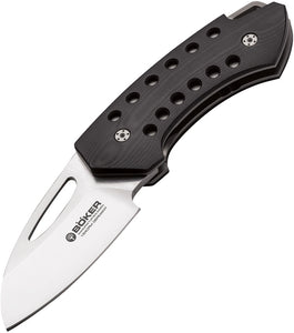 Boker Kingpin Linerlock Black G10 Folding CPM-154 Stainless Pocket Knife 110650