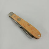 Boker Tree Brand Razor Jack Orange Smooth Bone Folding Pocket Knife 110715