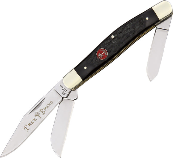Boker Stockman Tree Brand Red Shield Series Black Folding Pocket Knife 110739