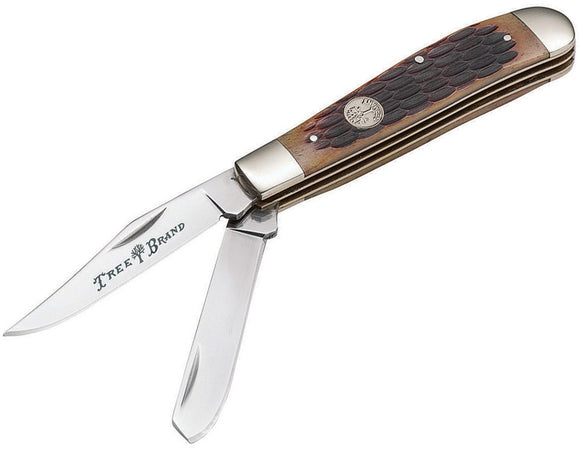 Boker Mini Trapper Traditional Tree Brand Stainless Folding Blades Knife 110793