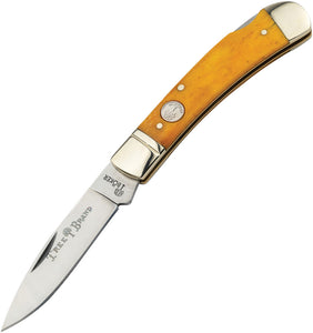 Boker Traditional Series 2.0 Gentleman's Lockback Yellow Folding D2 Knife 110814