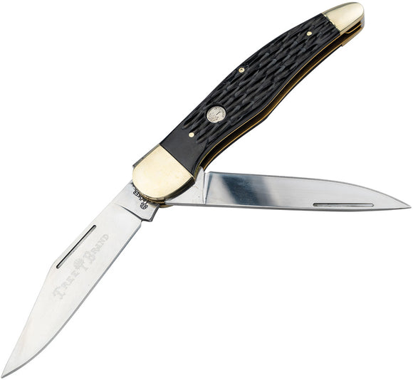 Boker Traditional Series 2.0 Hunter Black Bone Folding D2 Pocket Knife 110837