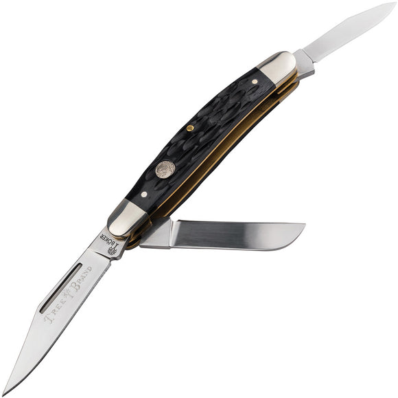 Boker Traditional Series 2.0 Tree Brand Lockback Blue Bone Pocket Knif –  Atlantic Knife Company