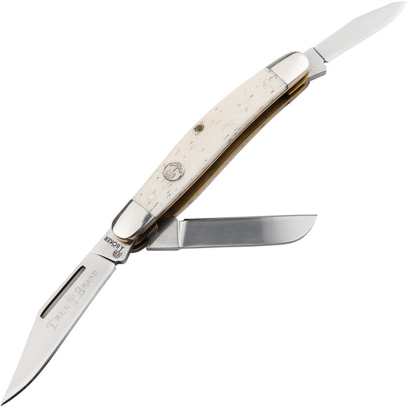 Boker Traditional Series 2.0 Tree Brand Trapper Black Folding Pocket K –  Atlantic Knife Company