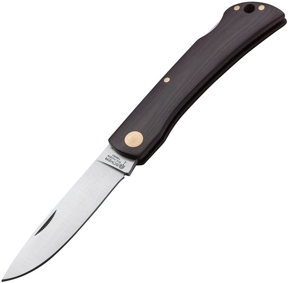 Boker Rangebuster Lockback Maroon Micarta Folding Bohler N690 Knife 110914