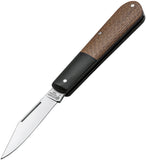 Boker Integral Barlow Black/Brown Micarta Folding Bohler N690 Knife 110943